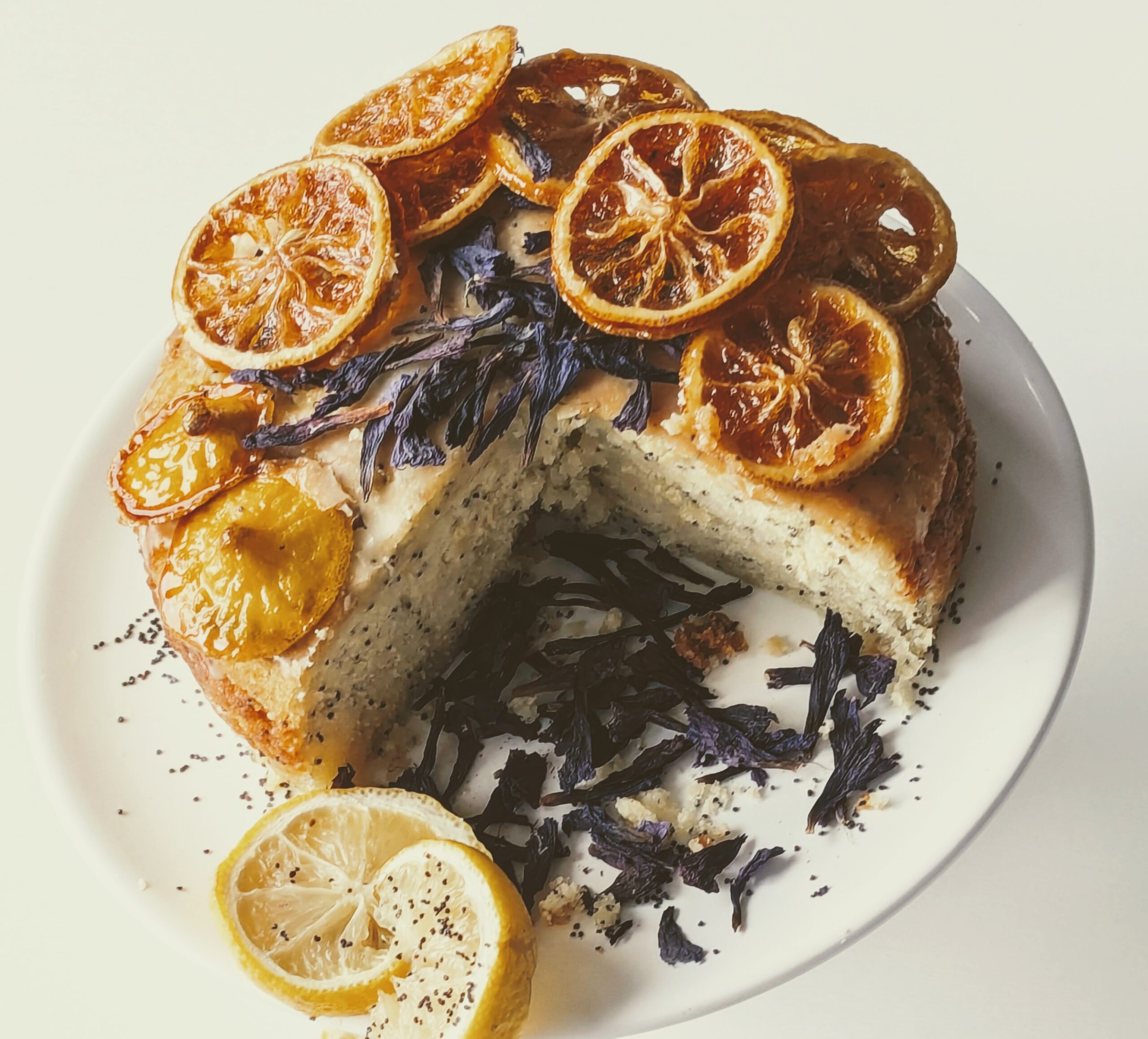 Lemon Poppy Seed Cake – Meet Polky Mama Dota