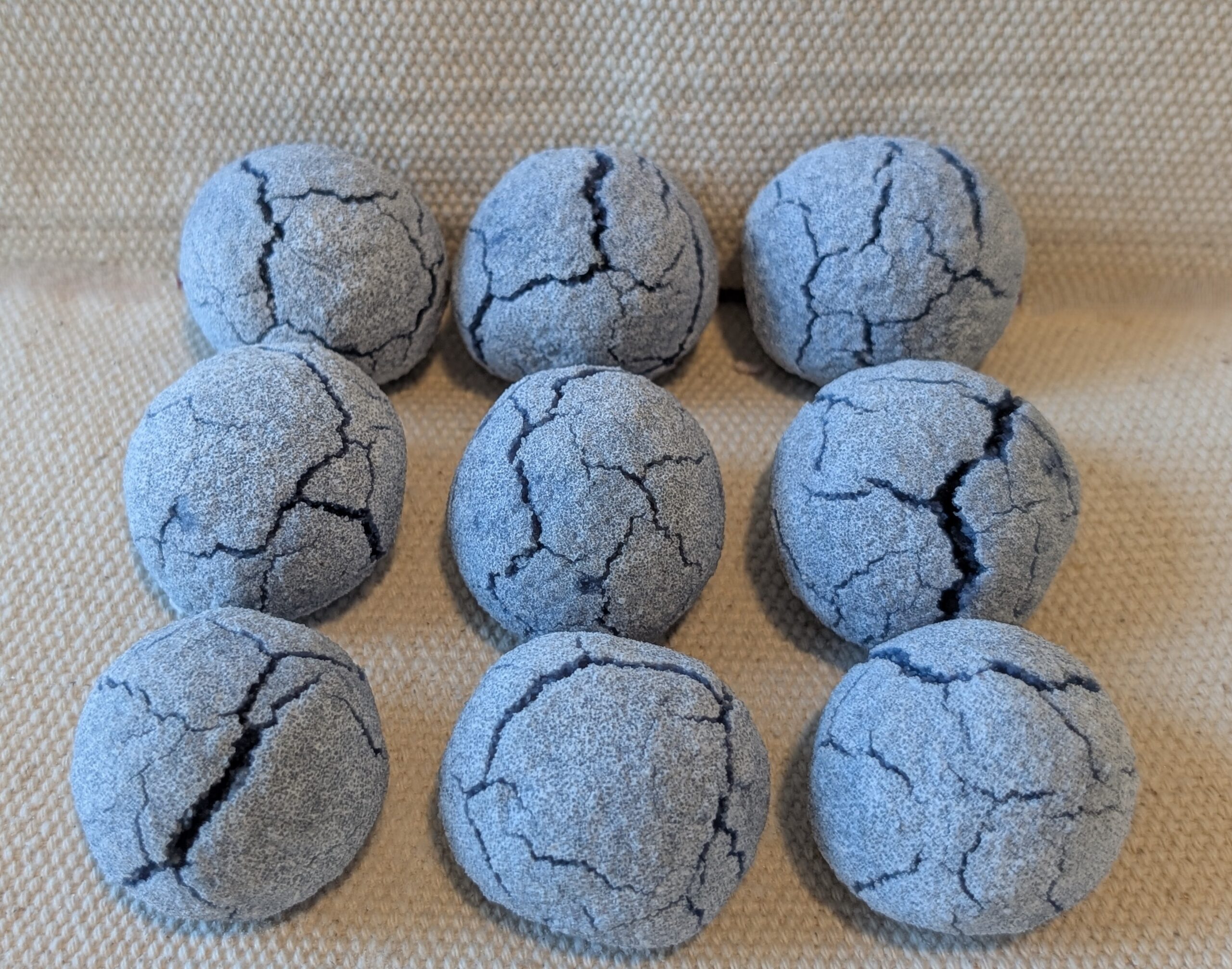 coconut amaretti blue color